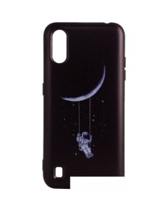 Чехол для телефона Print для Samsung Galaxy A01 астронавт на луне Case
