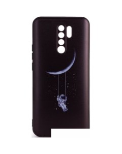 Чехол для телефона Print для Xiaomi Redmi 9 астронавт на луне Case