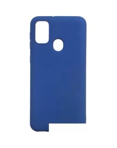 Чехол для телефона Matte для Galaxy M21 синий Case