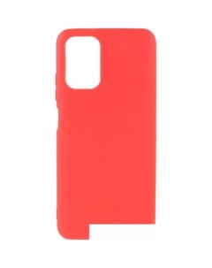 Чехол для телефона Matte Xiaomi Redmi Note 10 4G Redmi Note 10S красный Case