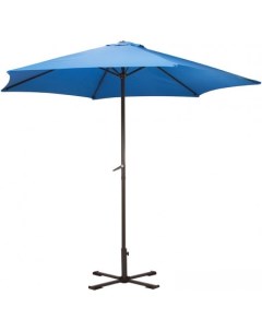 Садовый зонт GU 03 синий с подставкой Ecos