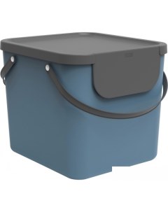 Контейнер для раздельного сбора мусора Albula 1034406161 40 л голубой Rotho
