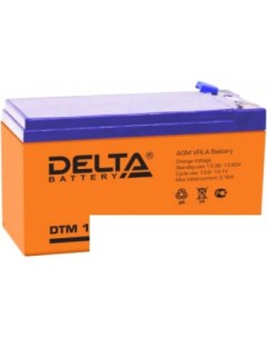 Аккумулятор для ИБП DTM 1207 12В 7 2 А ч Delta