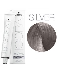 Крем краска для волос Professional Igora Royal SilverWhite Silver 60 мл Schwarzkopf