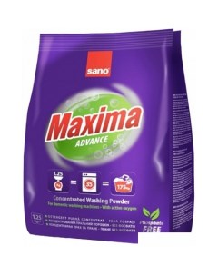 Стиральный порошок Maxima Advance 1 25 кг Sano