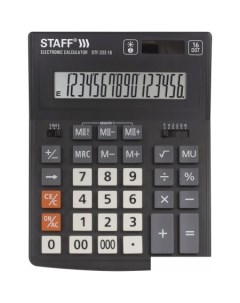 Бухгалтерский калькулятор Plus STF 333 16 250417 Staff