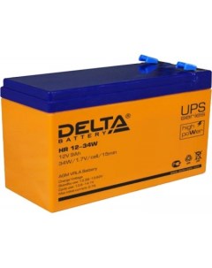 Аккумулятор для ИБП HR 12 34W 12В 9 А ч Delta