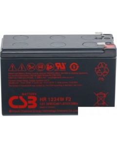 Аккумулятор для ИБП HR1234W F2 12В 9 А ч Csb battery