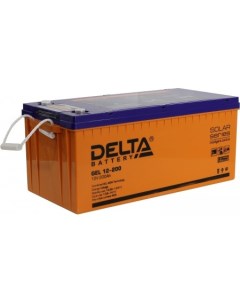 Аккумулятор для ИБП GEL 12 200 12В 200 А ч Delta