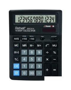 Бухгалтерский калькулятор RE BDC514 BX Rebell