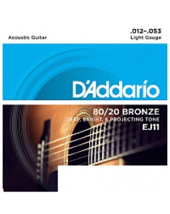 Струны для гитары EJ11 D'addario