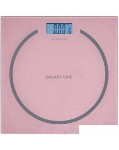 Напольные весы GL4815 розовый Galaxy line