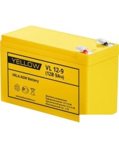 Аккумулятор для ИБП VL 12 9 Yellow