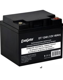 Аккумулятор для ИБП DT 1240 12В 40 А ч Exegate