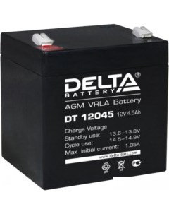 Аккумулятор для ИБП DT 12045 12В 4 5 А ч Delta