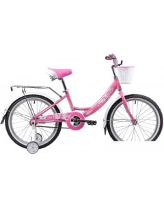 Детский велосипед Girlish line 20 розовый 2019 Novatrack
