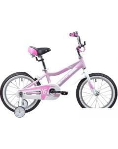 Детский велосипед Novara 16 розовый белый 2019 Novatrack
