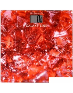 Напольные весы GL4819 рубин Galaxy line