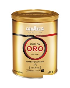 Кофе Qualita Oro молотый в банке 250 г Lavazza