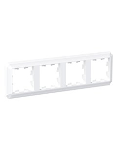 Рамка ATLASDESIGN Antique 4-местная белый ATN100104 Schneider electric
