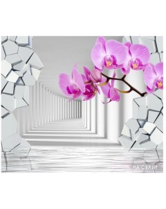 Фотообои Орхидея 3D 300x254 Citydecor