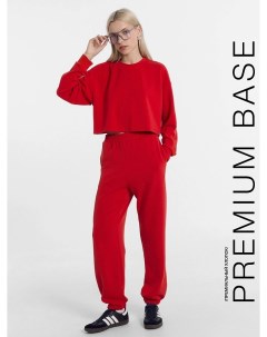 Комплект женский джемпер брюки в красном цвете Mark formelle