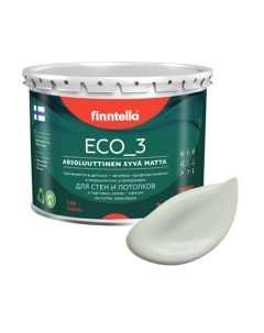 Краска Eco 3 Wash and Clean Akaatti / F-08-1-3-LG169 Finntella