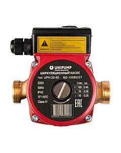 Циркуляционный насос Unipump UPH 20-60