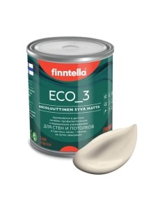Краска Eco 3 Wash and Clean Manteli / F-08-1-1-LG146 Finntella