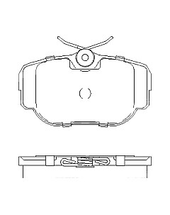 Тормозные колодки Patron PBP981 Патрон