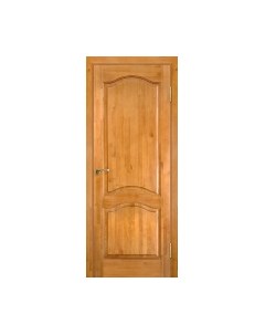 Дверной блок Та самая дверь М 7 массив сосны СУ с порогом 80x210 правая с наличниками