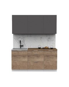 Кухонный гарнитур Интермебель Микс Топ-4 1.8м