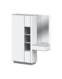 Секция в прихожую Интерлиния Quartz QZ-ШК4 комбинированный