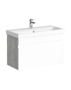 Тумба с умывальником Aqwella Smart 80 / SRT0108BS