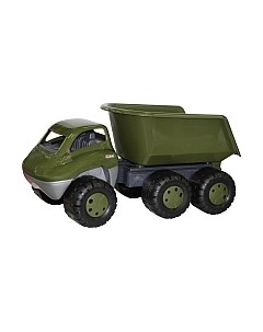 Самосвал игрушечный Полесье Дакар военный с прицепом / 49292