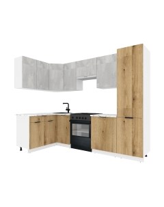 Кухонный гарнитур ВерсоМебель Эко-2 1.4x2.7 левая Версомебель