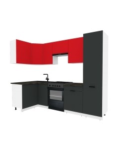 Кухонный гарнитур ВерсоМебель Эко-2 1.2x2.7 левая Версомебель