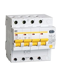 Дифференциальный автомат IEK MAD10-4-025-C-030 Iek