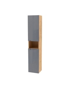 Шкаф-пенал для ванной ЗОВ Дион 150 / DP150LHO0M7015GKV5 Зов