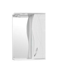 Шкаф с зеркалом для ванной Style Line Амелия 55см Style line