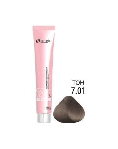 Крем-краска для волос Sergio Professional Color&Blonde 7.01 Sergio professional