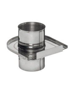 Шибер для дымохода 430/0.8 мм Ф115 / f5202 Ferrum