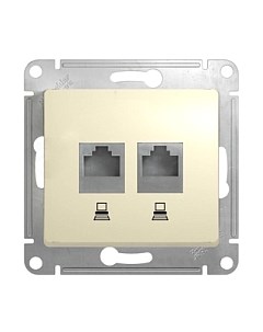 Розетка Systeme (Schneider) Electric Glossa GSL000285KK Systeme (schneider) electric