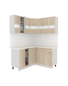 Кухонный гарнитур Кортекс-мебель Корнелия Экстра 1.5x1.5м