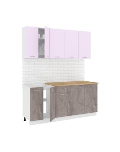 Кухонный гарнитур Кортекс-мебель Корнелия Лира-лайт 1.8м