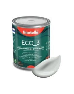Краска Eco 3 Wash and Clean Sumu / F-08-1-1-LG182 Finntella