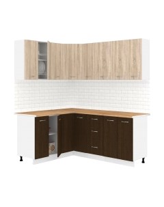 Кухонный гарнитур Кортекс-мебель Корнелия Лира 1.5x1.9