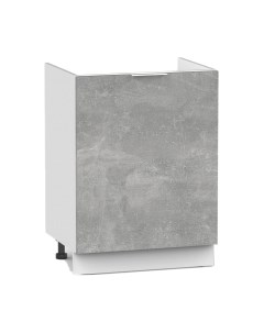 Шкаф под мойку Интермебель Микс Топ ШСРМ 850-2-600 без столешницы