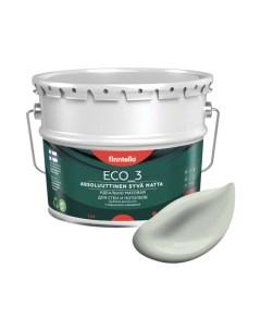 Краска Eco 3 Wash and Clean Kanarian / F-08-1-9-LG100 Finntella