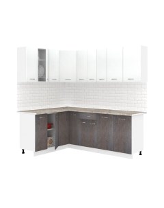 Кухонный гарнитур Кортекс-мебель Корнелия Лира 1.5x2.2